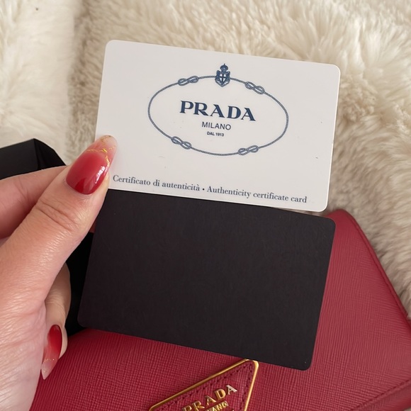 💕 AUTHENTIC PRADA rose pink gold large wallet - Picture 12 of 15